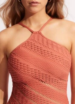 Marrakesh DD High Neck One Piece - Cinnamon 9 Marrakesh DD High Neck One Piece - Cinnamon -Bikinis Store 11084DD911 Cinnamon 6