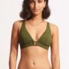Willow Longline Tri - Avocado -Bikinis Store 31268 924 Avocado 1