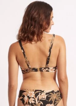 Castaway Longline Tri - Black -Bikinis Store 31268 980 Black 4