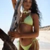 Sienna Slide Tri - Celery -Bikinis Store 31298 976 Celery 1