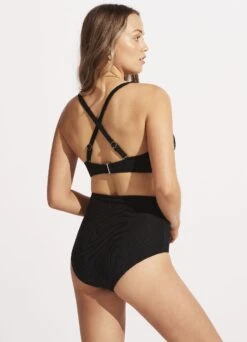 Second Wave DD Fixed Tri Bra - Black 14 Second Wave DD Fixed Tri Bra - Black -Bikinis Store 31306DD968 Black 6