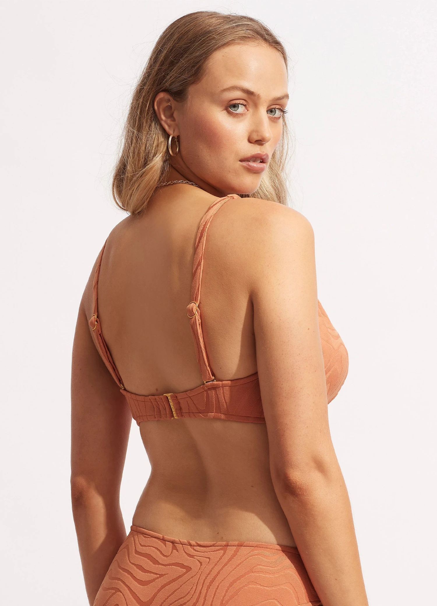 Second Wave DD Fixed Tri Bra - Copper Tan 6 Second Wave DD Fixed Tri Bra - Copper Tan - Image 4