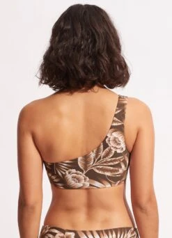 Island In The Sun One Shoulder Top - Tiramisu -Bikinis Store 31342 946 Tiramisu 4