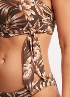 Island In The Sun One Shoulder Top - Tiramisu -Bikinis Store 31342 946 Tiramisu 5