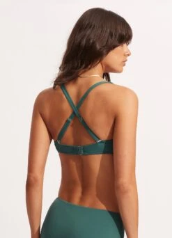 Seafolly Collective DD Scoop Neck Halter Top - Evergreen 10 Seafolly Collective DD Scoop Neck Halter Top - Evergreen -Bikinis Store 31368DD942 Evergreen 4