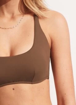 Seafolly Collective DD Scoop Neck Halter Top - Tiramisu 9 Seafolly Collective DD Scoop Neck Halter Top - Tiramisu -Bikinis Store 31368DD942 Tiramisu 4