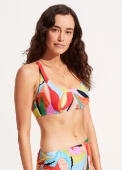 Tropfest DD Scoop Neck Halter - Aquamarine -Bikinis Store 31368DD978 Aquamarine 3