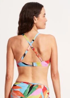 Tropfest DD Scoop Neck Halter - Aquamarine -Bikinis Store 31368DD978 Aquamarine 4