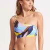 Tropfest One Shoulder Top With Tie - True Navy 1 Tropfest One Shoulder Top With Tie - True Navy -Bikinis Store 31394 978 True 20Navy 1
