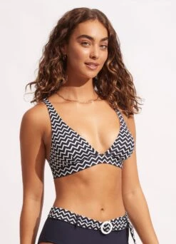 Sienna Longline Tri - True Navy -Bikinis Store 31404 976 True 20Navy 3