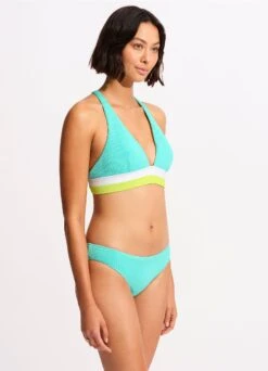 Slice Of Splice Triangle Bikini Top - Lime Burst -Bikinis Store 31407 990 Lime 20Burst 5