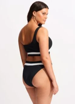 Slice Of Splice One Shoulder Top - White -Bikinis Store 31408 990 White 8