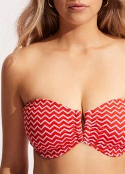 Sienna DD "U" Tube - Chilli Red -Bikinis Store 31409DD976 Chilli 20Red 5