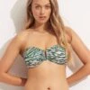 Wild At Heart DD "U" Tube - Evergreen -Bikinis Store 31409DD988 Evergreen 1