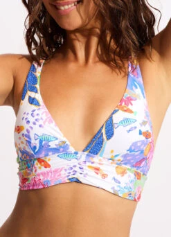 Under The Sea Triangle Bikini Top - White -Bikinis Store 31414 061 White 7