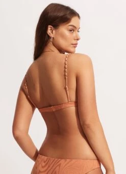 Second Wave Fixed Tri Bra - Copper Tan 11 Second Wave Fixed Tri Bra - Copper Tan -Bikinis Store 31415 968 Copper 20Tan 4