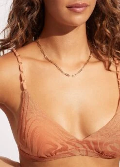 Second Wave Fixed Tri Bra - Copper Tan 13 Second Wave Fixed Tri Bra - Copper Tan -Bikinis Store 31415 968 Copper 20Tan 6