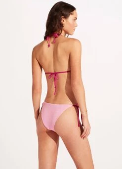 Slice Of Splice Triangle Bikini Top - Parfait Pink -Bikinis Store 31424 990 ParfaitPnk 6