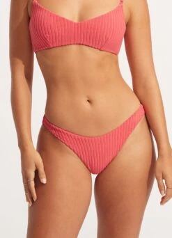 Havana High Cut Pant - Sun Kissed Coral -Bikinis Store 40305 815 SunKisdCrl 4