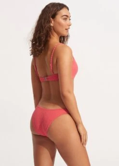 Havana High Cut Pant - Sun Kissed Coral -Bikinis Store 40305 815 SunKisdCrl 6