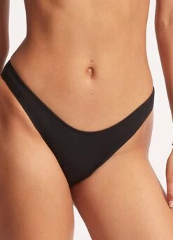 High Cut Pant - Black -Bikinis Store 40305 942 Black 3