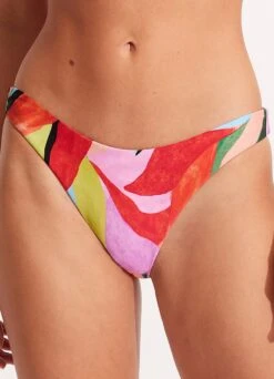 Tropfest Reversible High Cut Pant - Aquamarine 15 Tropfest Reversible High Cut Pant - Aquamarine -Bikinis Store 40305 978 Aquamarine 3