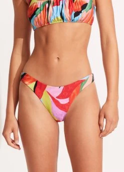 Tropfest Reversible High Cut Pant - Aquamarine 17 Tropfest Reversible High Cut Pant - Aquamarine -Bikinis Store 40305 978 Aquamarine 5