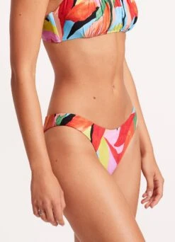 Tropfest Reversible High Cut Pant - Aquamarine 19 Tropfest Reversible High Cut Pant - Aquamarine -Bikinis Store 40305 978 Aquamarine 7