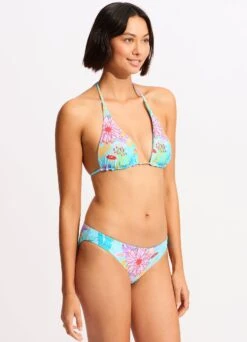 Under The Sea Reversible Hipster Bikini Bottom - Blue Mist -Bikinis Store 40426 061 Blue 20Mist 5