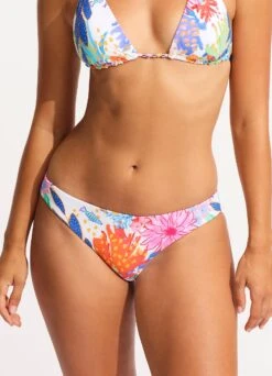 Under The Sea Reversible Hipster Bikini Bottom - White -Bikinis Store 40426 061 White 3