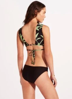 Palm Paradise Hipster Pant - Black 9 Palm Paradise Hipster Pant - Black -Bikinis Store 40473 028 Black 6