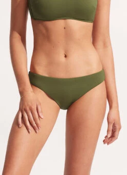 Seafolly Collective Hipster Pant - Avocado -Bikinis Store 40473 942 Avocado 3