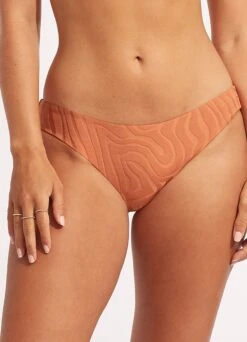Second Wave Hipster Pant - Copper Tan 10 Second Wave Hipster Pant - Copper Tan -Bikinis Store 40473 968 Copper 20Tan 3