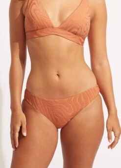 Second Wave Hipster Pant - Copper Tan 11 Second Wave Hipster Pant - Copper Tan -Bikinis Store 40473 968 Copper 20Tan 4