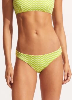 Sienna Hipster Pant - Celery -Bikinis Store 40473 976 Celery 3