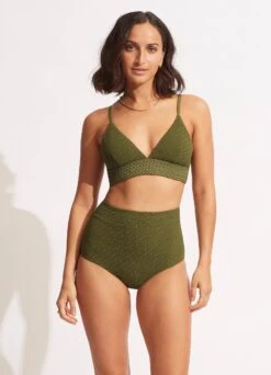 Willow High Waisted Pant - Avocado -Bikinis Store 40558 924 Avocado 1 408bb852 31e0 4d75 96ef bf31648750fa