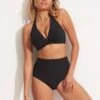 Willow High Waisted Pant - Black -Bikinis Store 40558 924 Black 1
