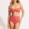 Sienna High Waisted Pant - Chilli Red -Bikinis Store 40558 976 Chilli 20Red 1