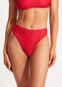 Essentials High Rise Pant - Chilli -Bikinis Store 40609 640 Chilli 3