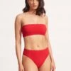 Sea Dive High Rise Pant - Chilli Red 1 Sea Dive High Rise Pant - Chilli Red -Bikinis Store 40609 861 Chilli 20Red 1