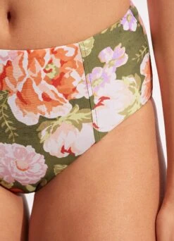 Paradise Garden High Waisted Pant - Avocado 15 Paradise Garden High Waisted Pant - Avocado -Bikinis Store 40646 960 Avocado 6