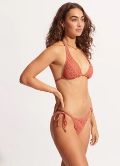 Marrakesh Tie Side Rio Pant - Cinnamon -Bikinis Store 40651 911 Cinnamon 5