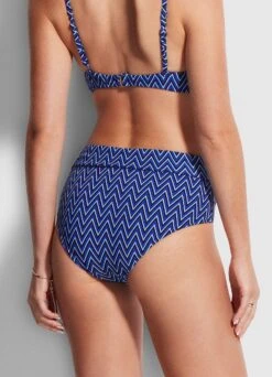 Cleo Pant With Side Tie - Indigo -Bikinis Store 40656 874 Indigo 4