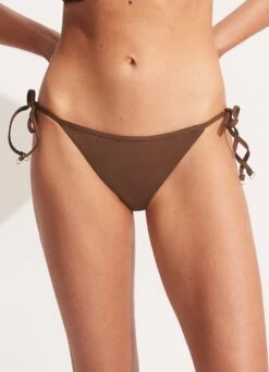 Seafolly Collective Hipster Tie Side - Tiramisu -Bikinis Store 40659 942 Tiramisu 2