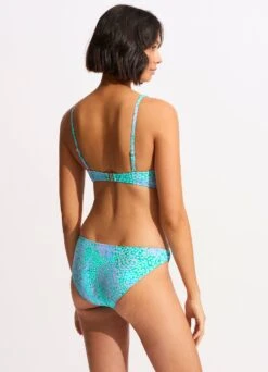 Sea Skin Trim Side Hipster Bikini Bottom - Vivid Green -Bikinis Store 40667 064 VividGreen 6