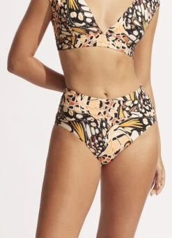 Take Flight High Waisted Pant - Mandarin -Bikinis Store 40673 914 Mandarin 4