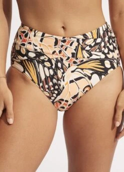 Take Flight High Waisted Pant - Mandarin -Bikinis Store 40673 914 Mandarin 7
