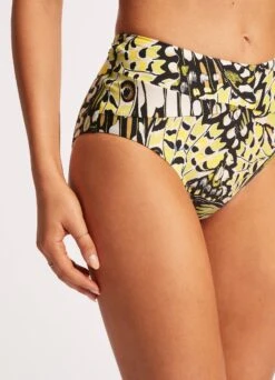 Take Flight High Waisted Pant - Wild Lime -Bikinis Store 40673 914 Wild 20Lime 7