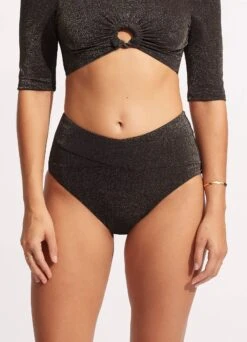 Poolside High Waist Pant - Sepia 13 Poolside High Waist Pant - Sepia -Bikinis Store 40673 959 Sepia 4
