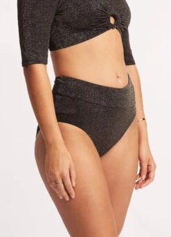 Poolside High Waist Pant - Sepia 14 Poolside High Waist Pant - Sepia -Bikinis Store 40673 959 Sepia 5